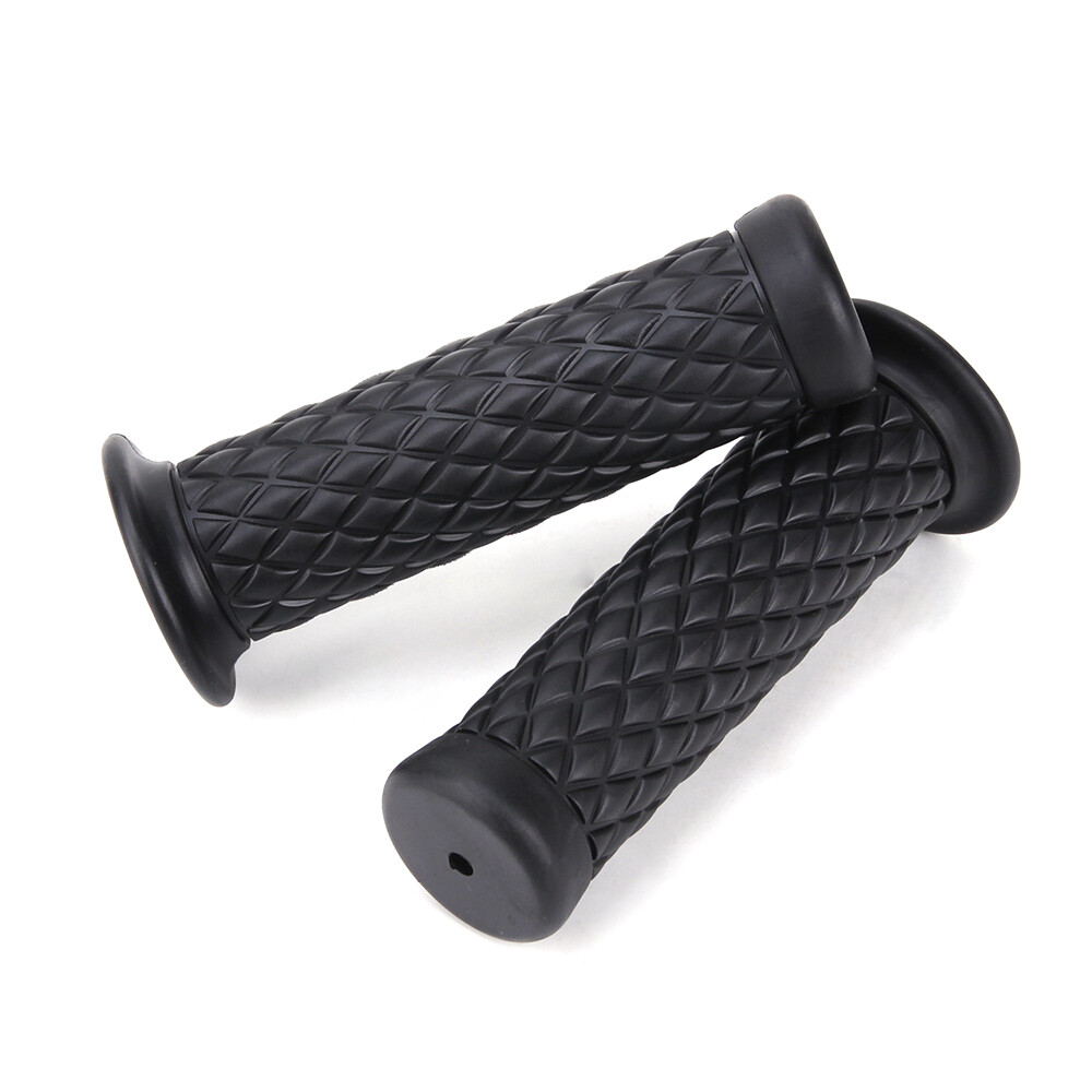 Motorcycle 7/8″ Hand Grips Soft Rubber Gel Handle Bar ATV Scooter Pit Dirt Bike