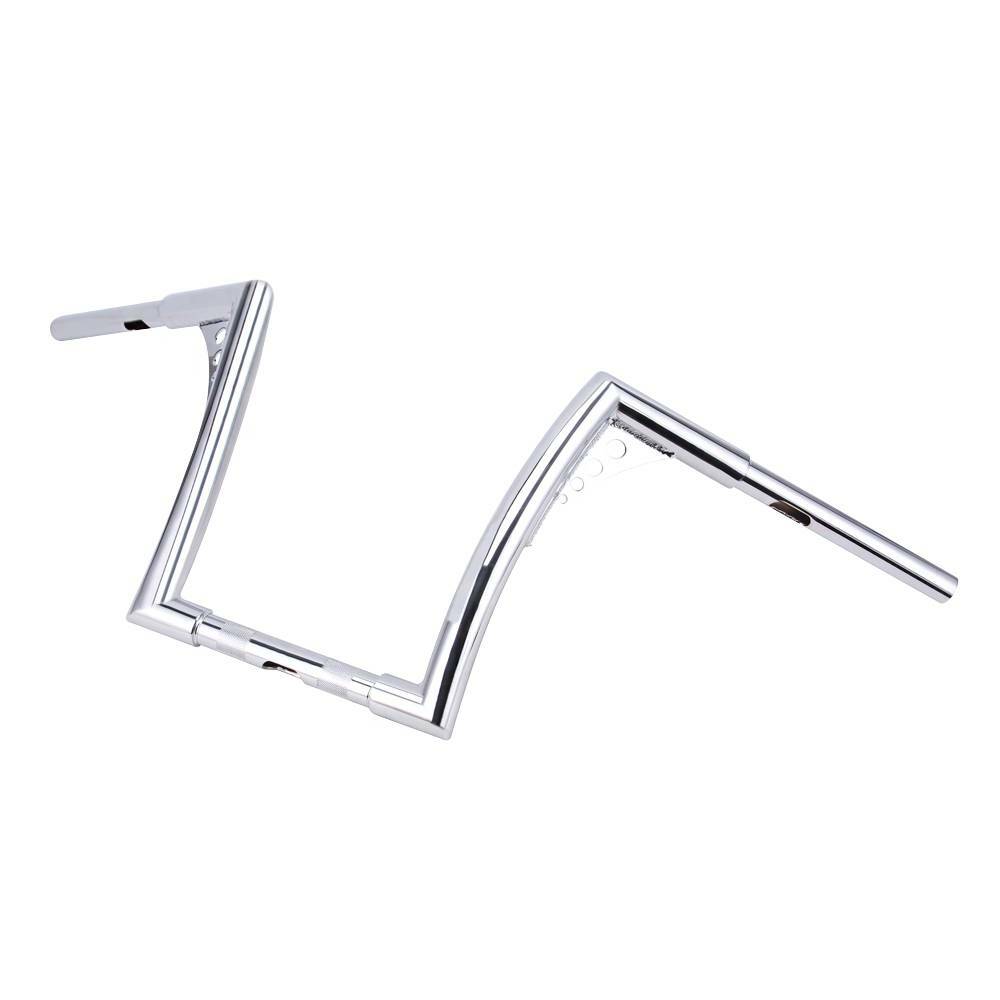 12″ Inch Handlebars Rise Ape Hangers For Harley Sportster XL 883 1200 FLST FXST
