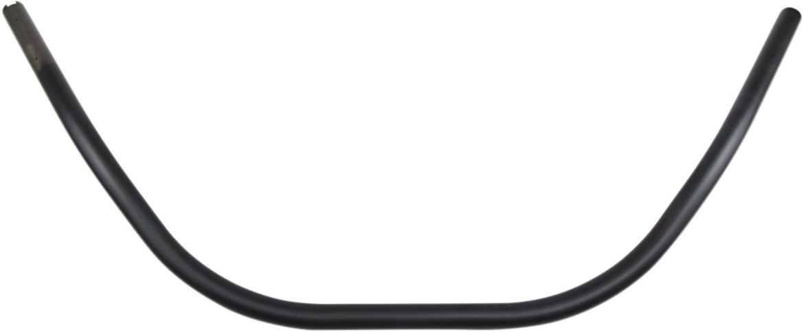 Drag Specialties 1in. Handlebar Flat Black Beach Bar Bend 0601-4175
