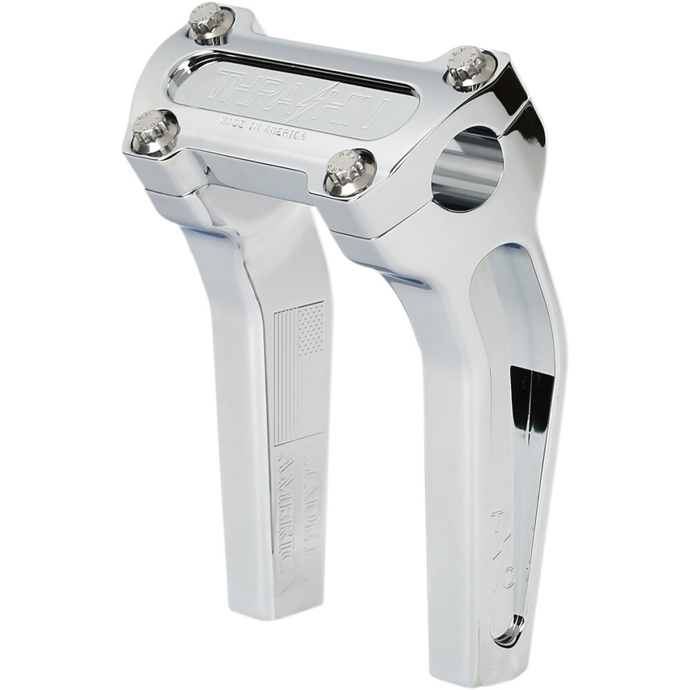 Thrashin Supply Co Chrome 6-1/2″ Pullback Handlebar Riser | TSC-6525-3