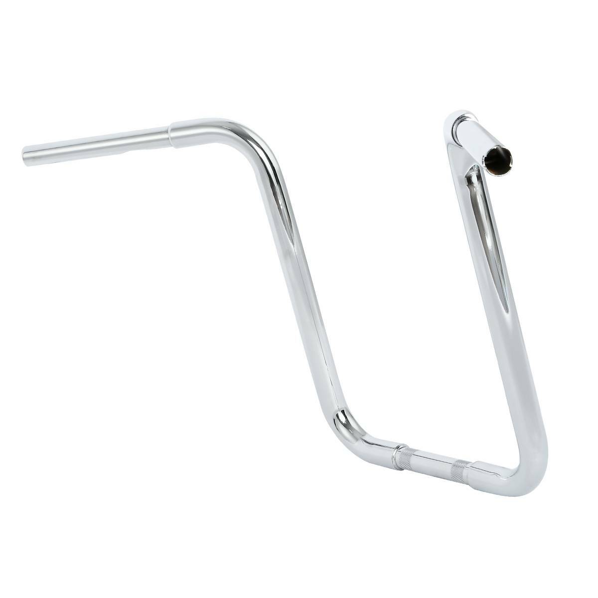 18″ Rise 1-1/4″ Ape Hanger Handlebar Fit For Harley Custom Sportster XL Chrome