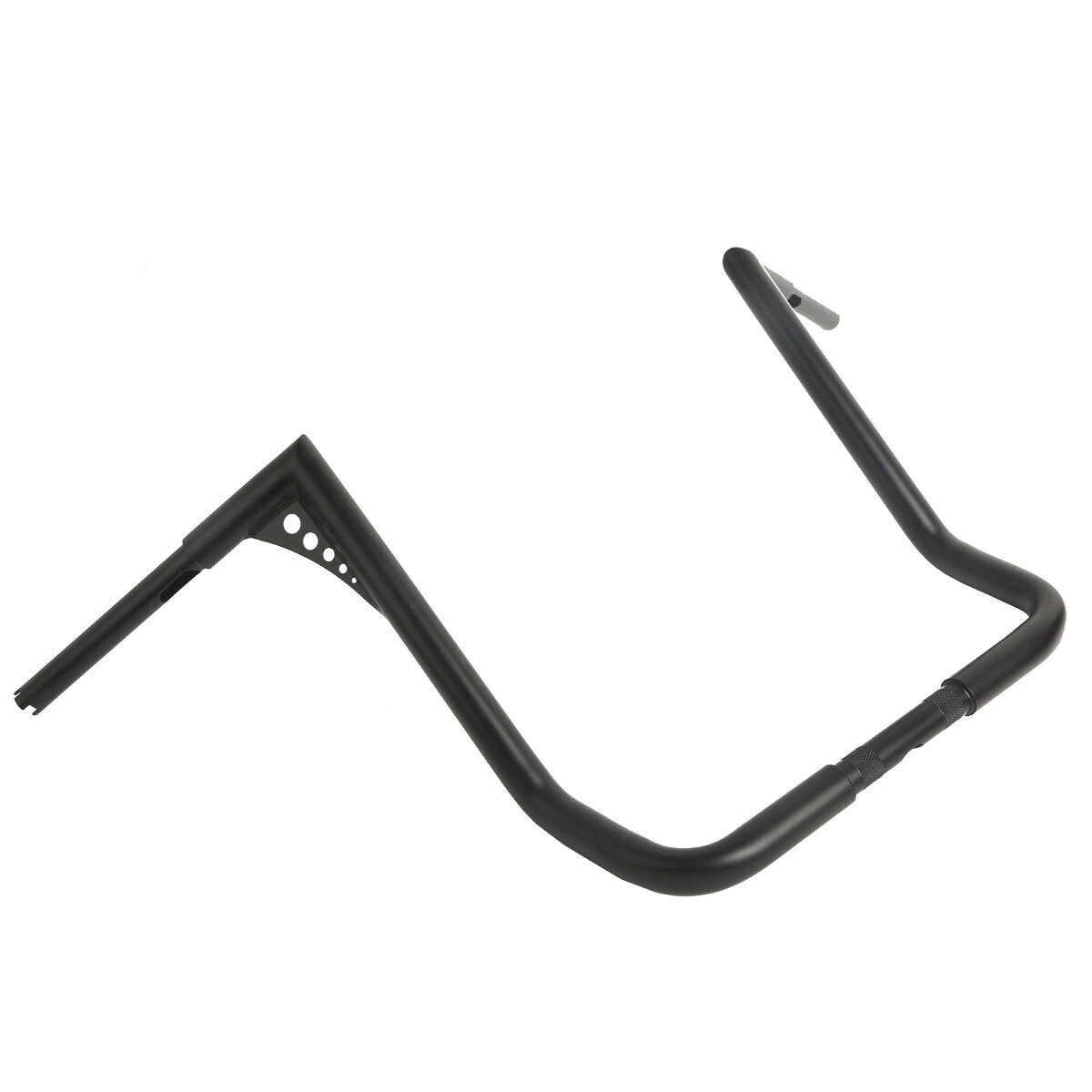 Black 1-1/4″ 18″ Ape Hanger Bar Handlebar Fit For Harley Touring Glide 82-24 23