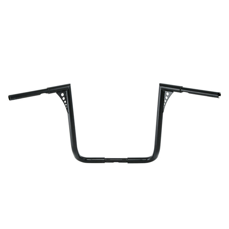 Black 1-1/4″ 18″ Ape Hanger Bar Handlebar Fit For Harley Touring Glide 82-24 23