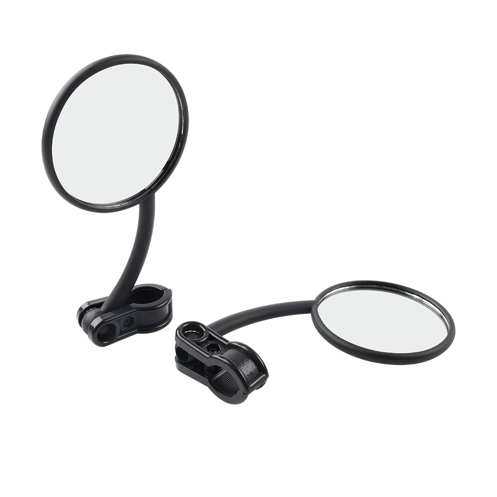 Right & Left Hand Dual Sport Mirror Fit Motorcycle Dirt Bike Supermoto Adv Atv