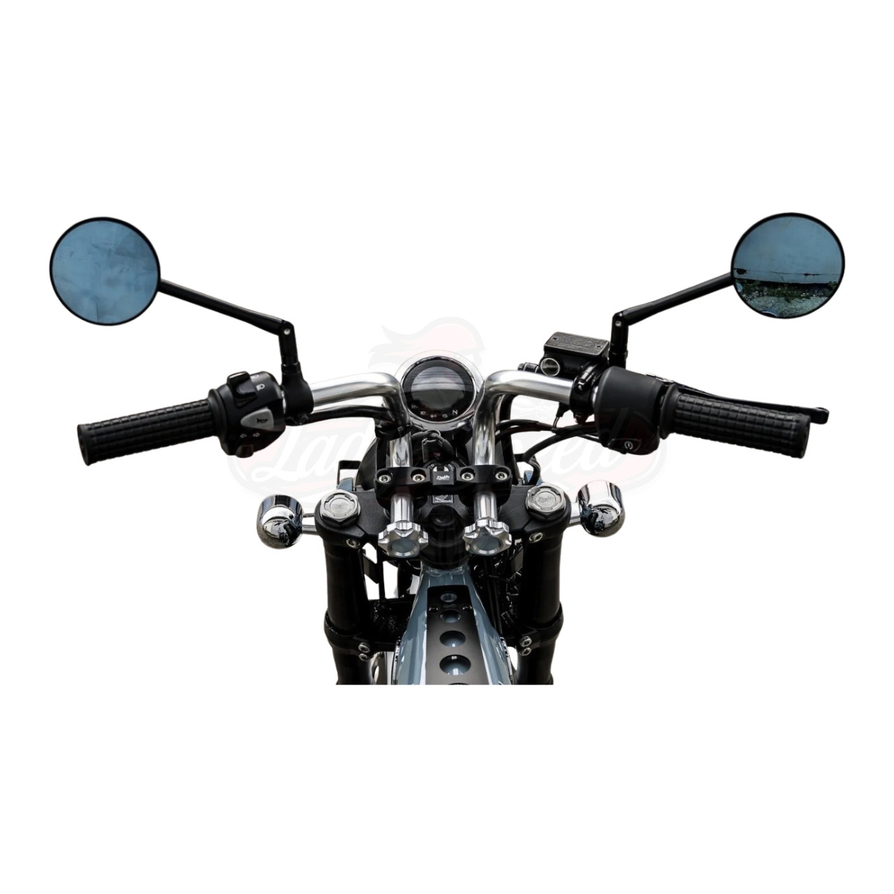 Silver Adjustable Handlebar Diabolus For 2022-2025 Honda Dax125 Dax 125 ST125