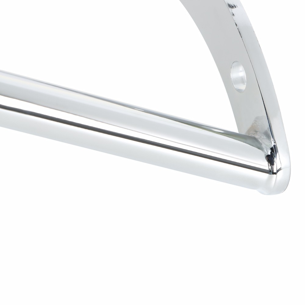22mm 7/8″ Chrome Motorcycle Z Bars Handlebar For Honda Yamaha Suzuki Chopper
