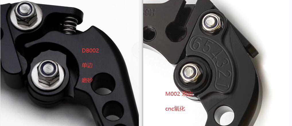CNC Short Brake Clutch Levers Handle Fit Yamaha MT-03 YZF-R3 2017-2024 Blue Set