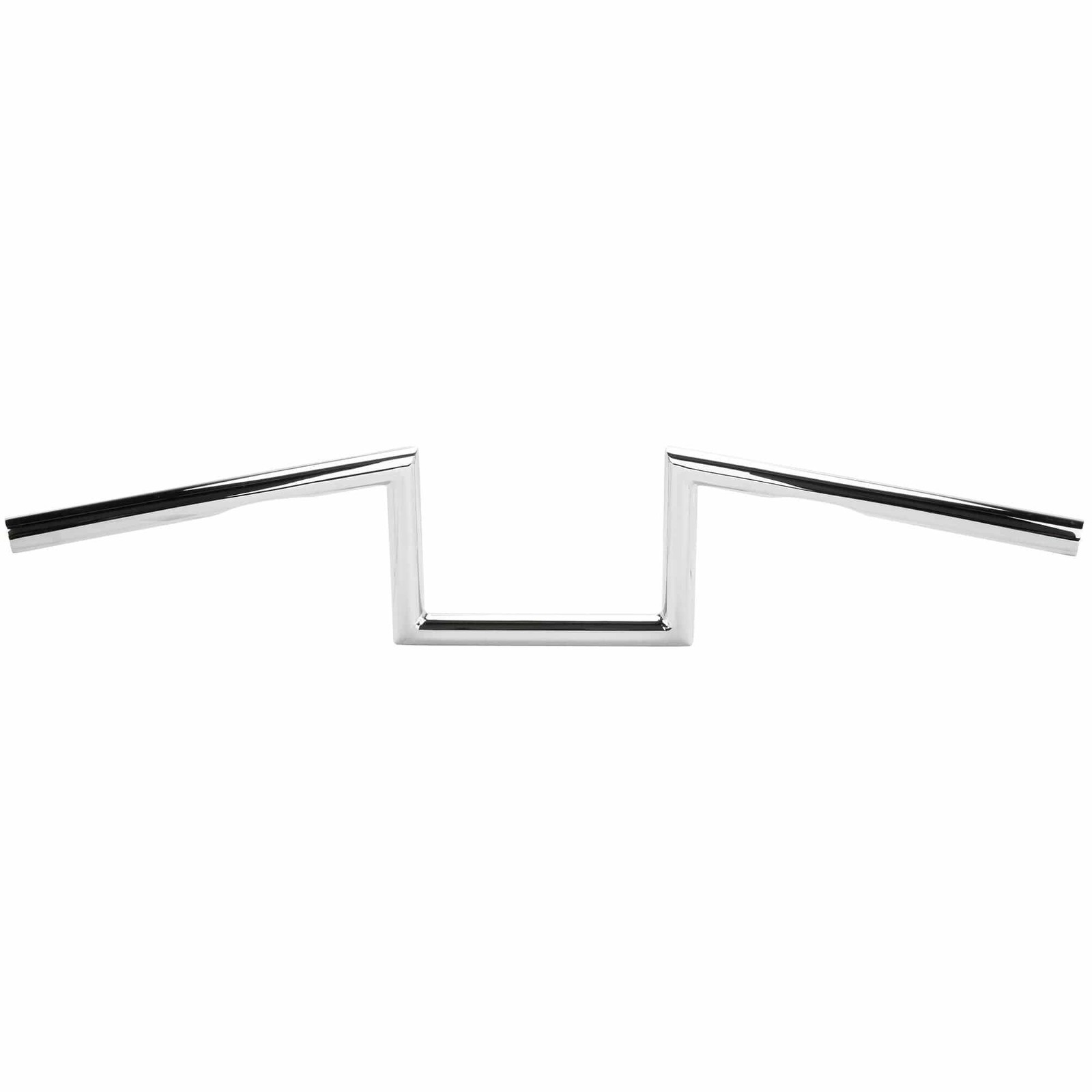 Chrome 1″ Z Bar Handlebars 6″ Rise chopper harley sportster shovelhead ironhead