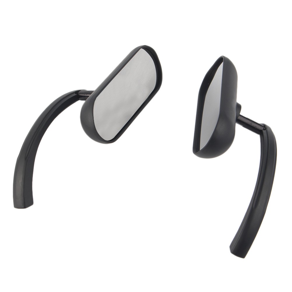 1 Pair Motor Rear View Side Mirror left right Fit All for Harley Davidson Black