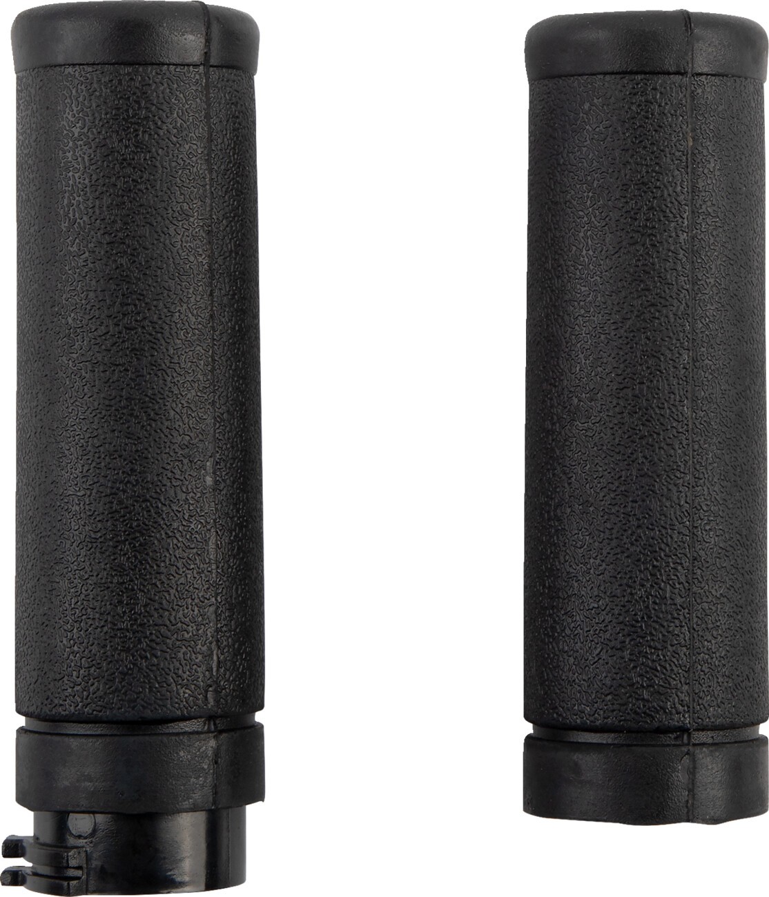 Drag Specialties Factory Style Grips Rubber Black Pair 1″ Handlebar Throttle