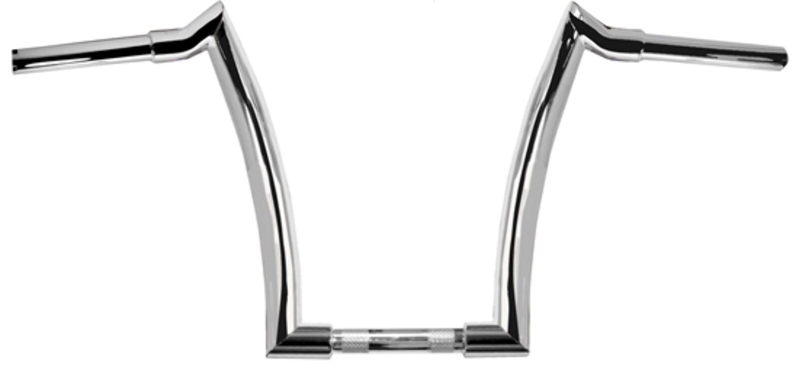 12″ 14″ 16″ 18″ BLACK OR CHROME JACKNIFE FAT APE HANGER BARS 1-1/2″ HARLEY HANDL