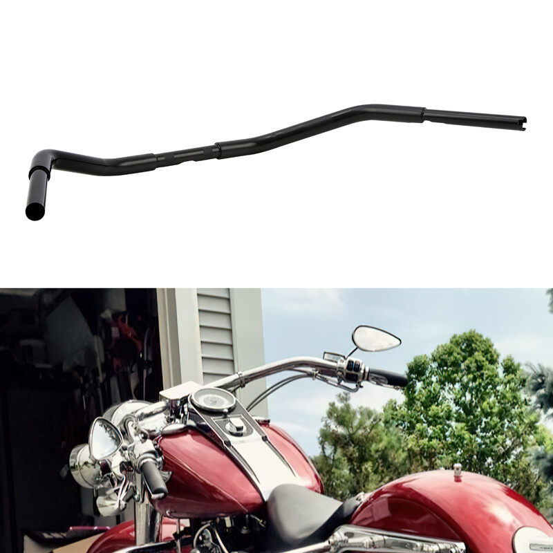1.25″ Fat Bar Cruiser Handlebar Fit For Harley Dyna Softail Sportster FLHR