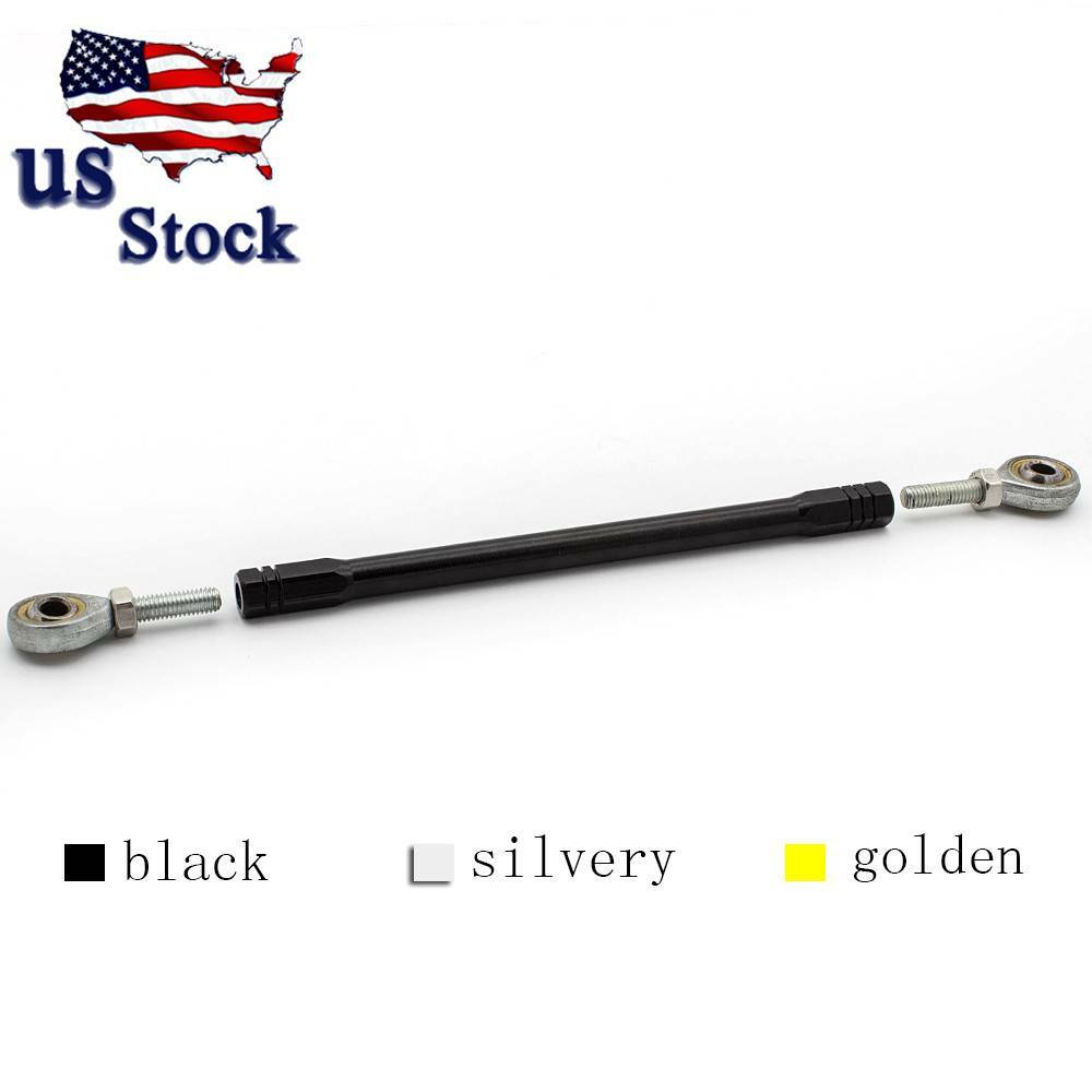 Aluminum 100mm Gear Shift Shifter Rod Linkage Replacement Part Racing CNC Silver