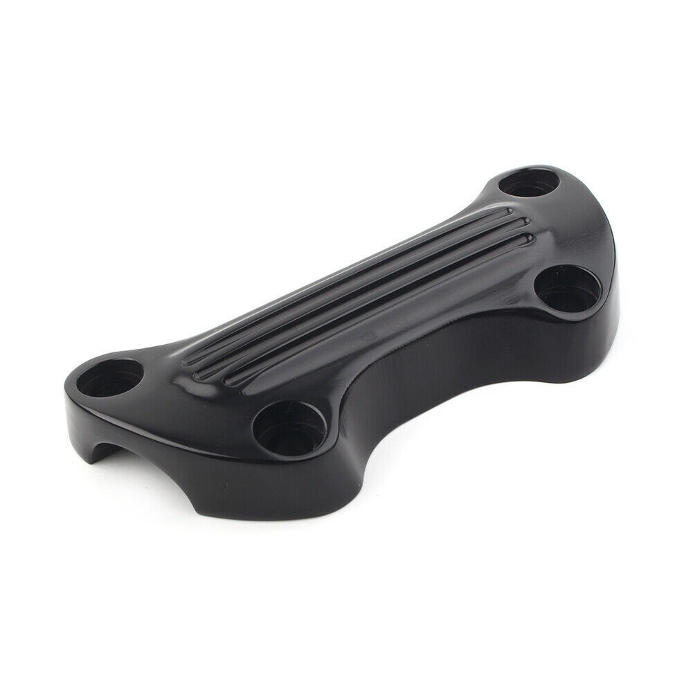 1″ Handlebar Riser Top Clamp Cover Fit Harley Sportster Softail Dyna 3 Colors