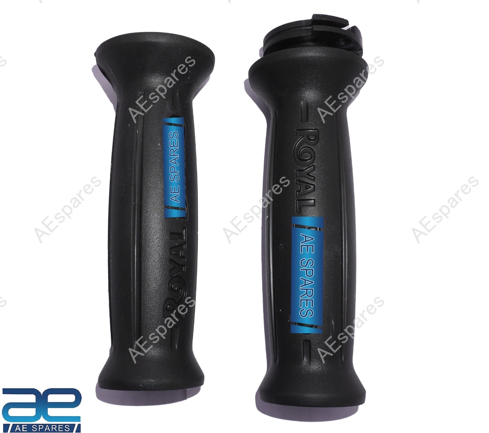 Handlebar Grip Set Black For Royal Enfield Interceptor GT Super Meteor 650 @RE