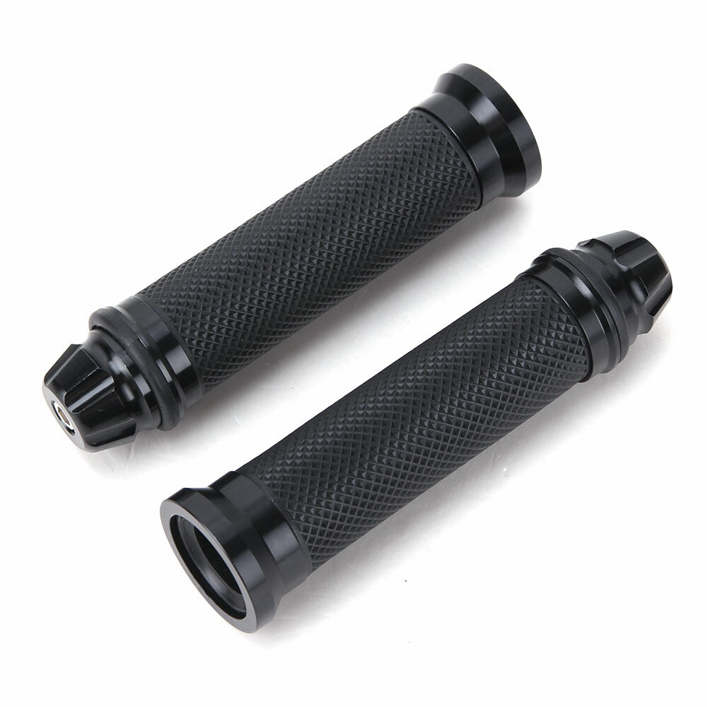 Motorcycle Hand Grips 7/8″ Rubber Gel Handle Bar For Suzuki GSXR 750 1000 HONDA