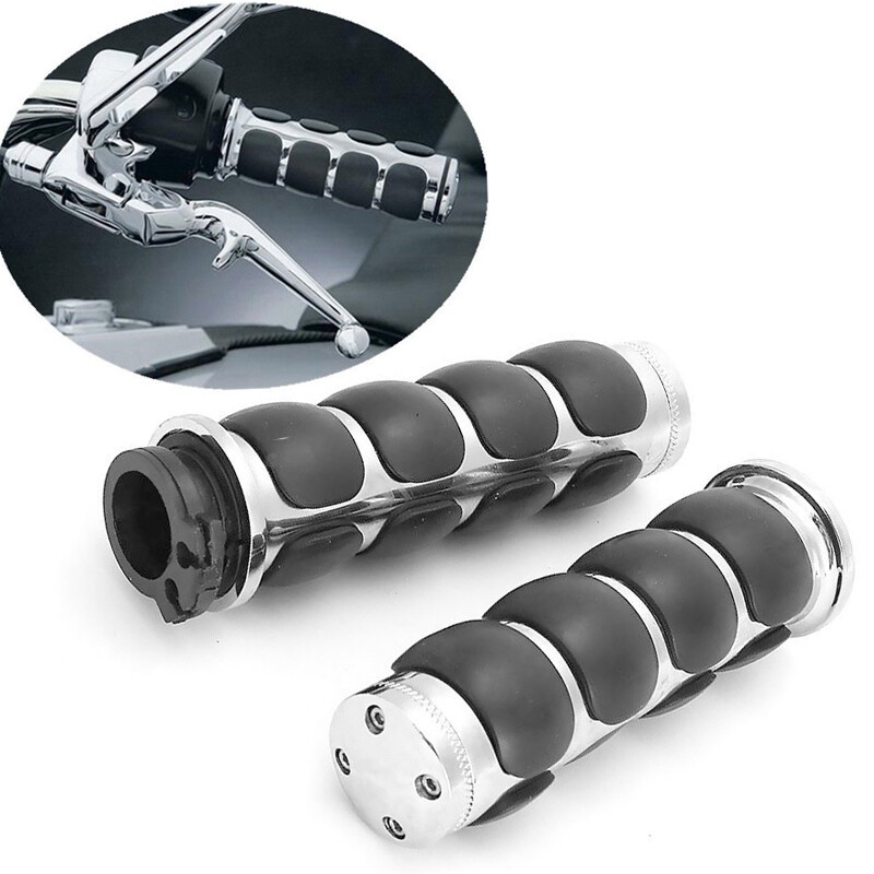 1 Pair Motorcycle Handle Grips(Left & Right) For Suzuki Kawasaki Yamaha …