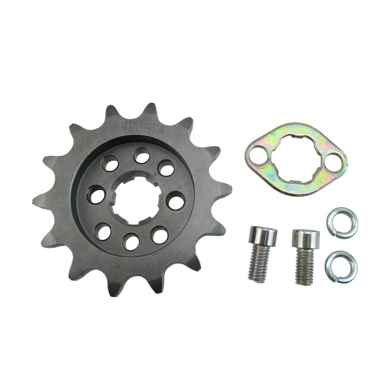 Offset Front Sprocket +7mm 420 For Zongshen ZS190 Daytona Anima 190 212cc Engine