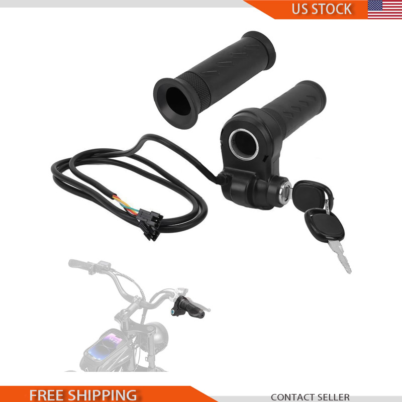 Ebike Full Twist Throttle Grip 2 Keys Ridstar Q20/Q20 Pro Lite E-Bike
