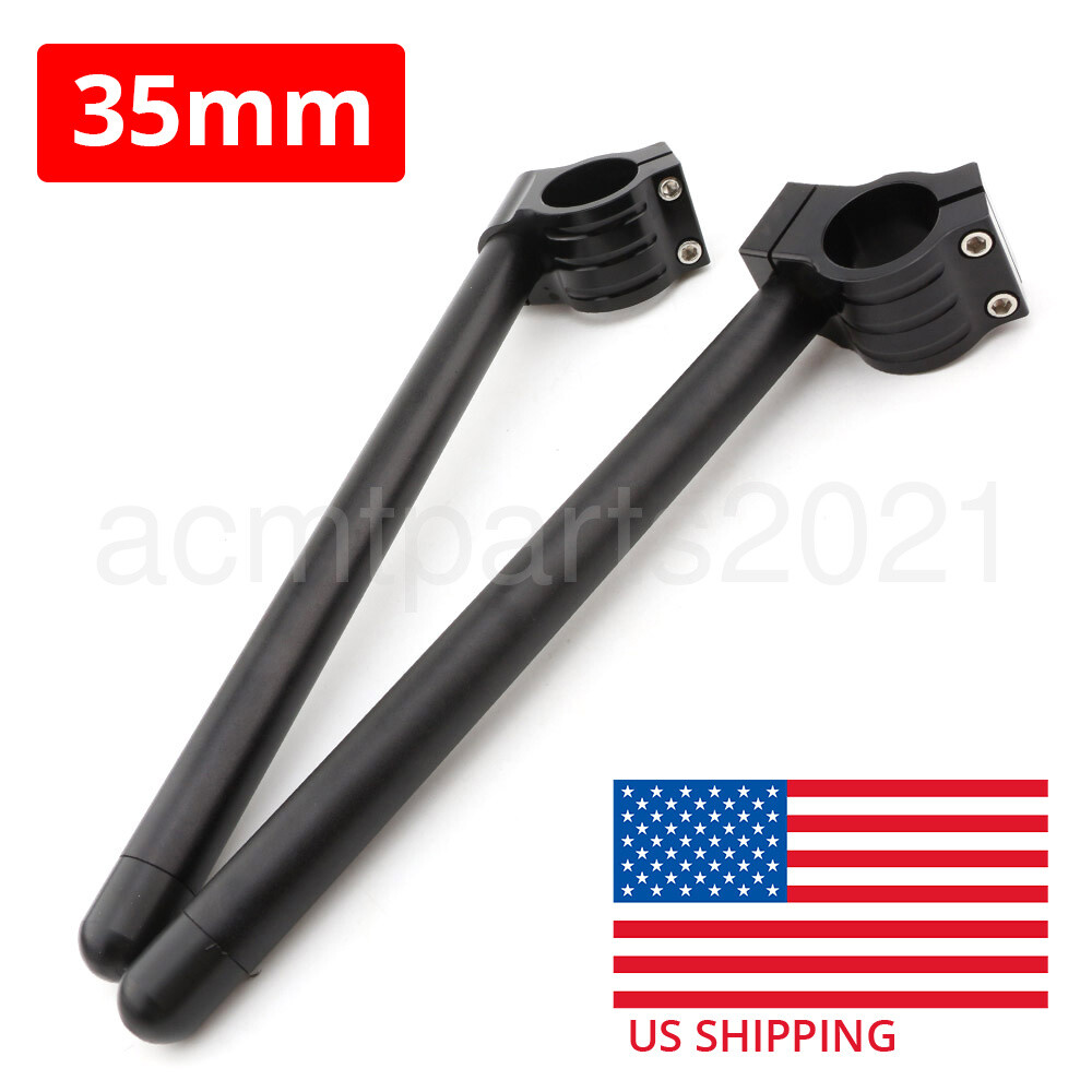 35MM Clip-On 7/8″ Handlebars for Honda CB750F Super Sport 75-78 CB-750 F 79-80