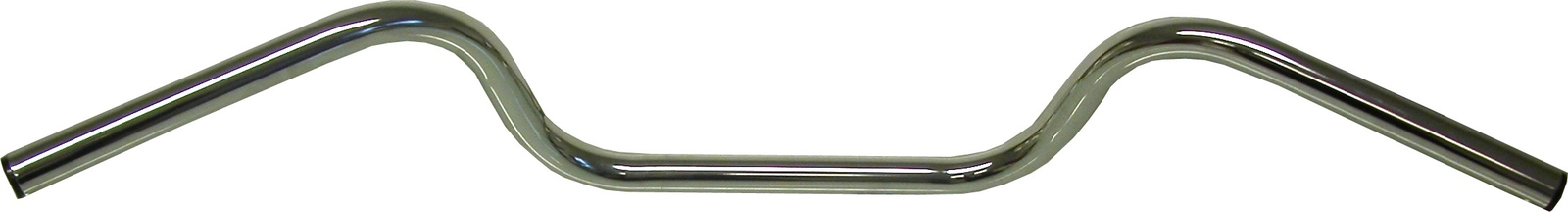 1″ Inch Chrome 6″ Inch Rise Glide Style Handlebars with Dimples