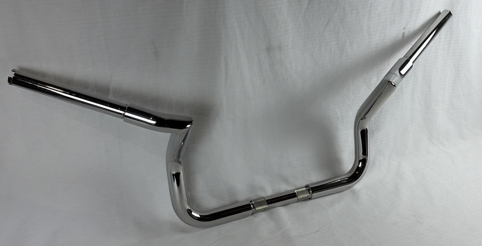 UNBRANDED FOR HARLEY DAVIDSON BAGGER CHROME 9 IN APE HANDLEBAR