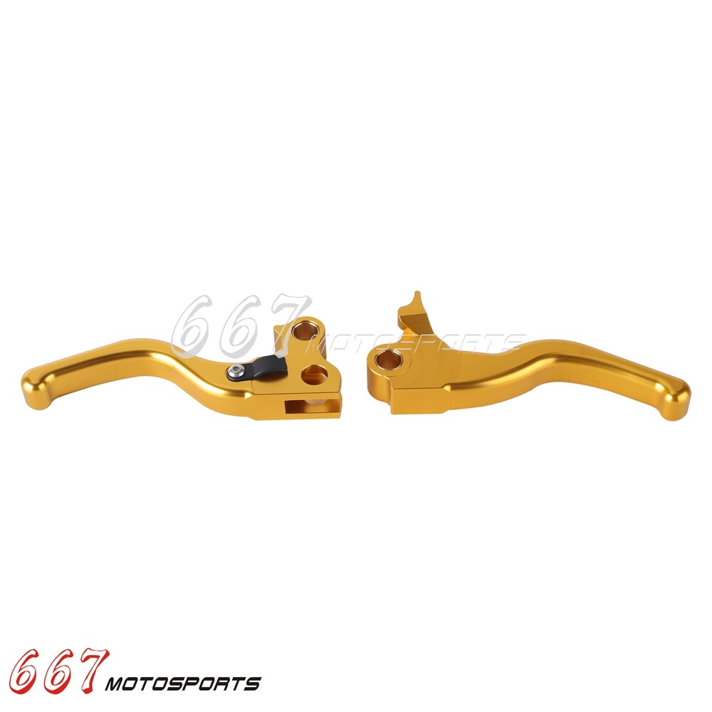 For Harley Dyna FXD Street Bob FXDB Low Rider 1996-2017 Hand Brake Clutch Levers