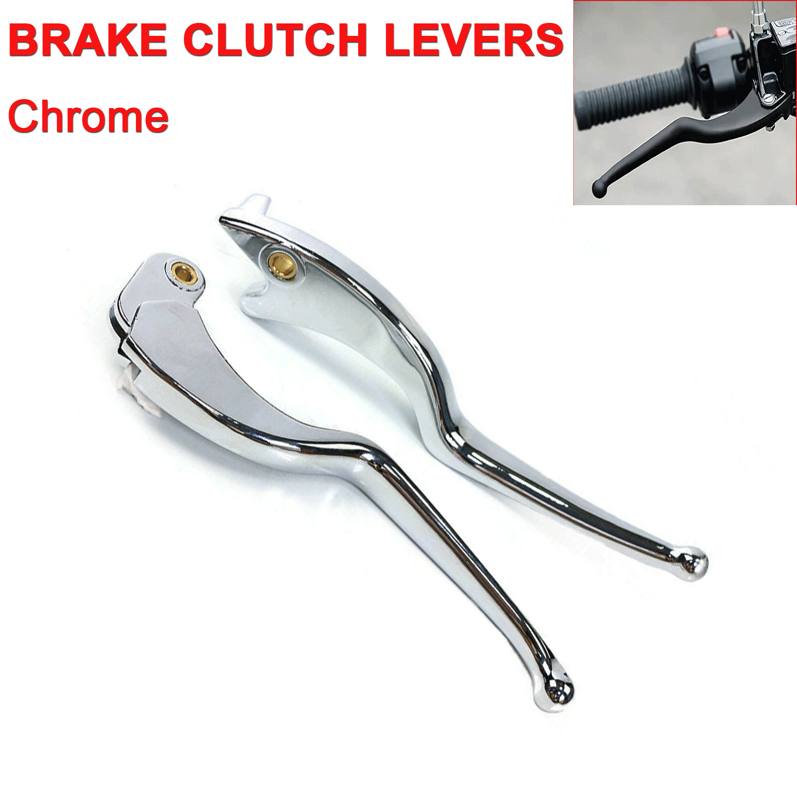 Chrome Aluminium Brake Clutch Levers For Indian Scout/Scout Sixty 2015-2016