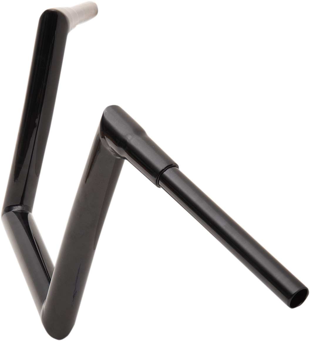 Todd’s Cycle 1-1/2 Strip Handlebar 10 Rise Gloss Black 0601-4881 Universal