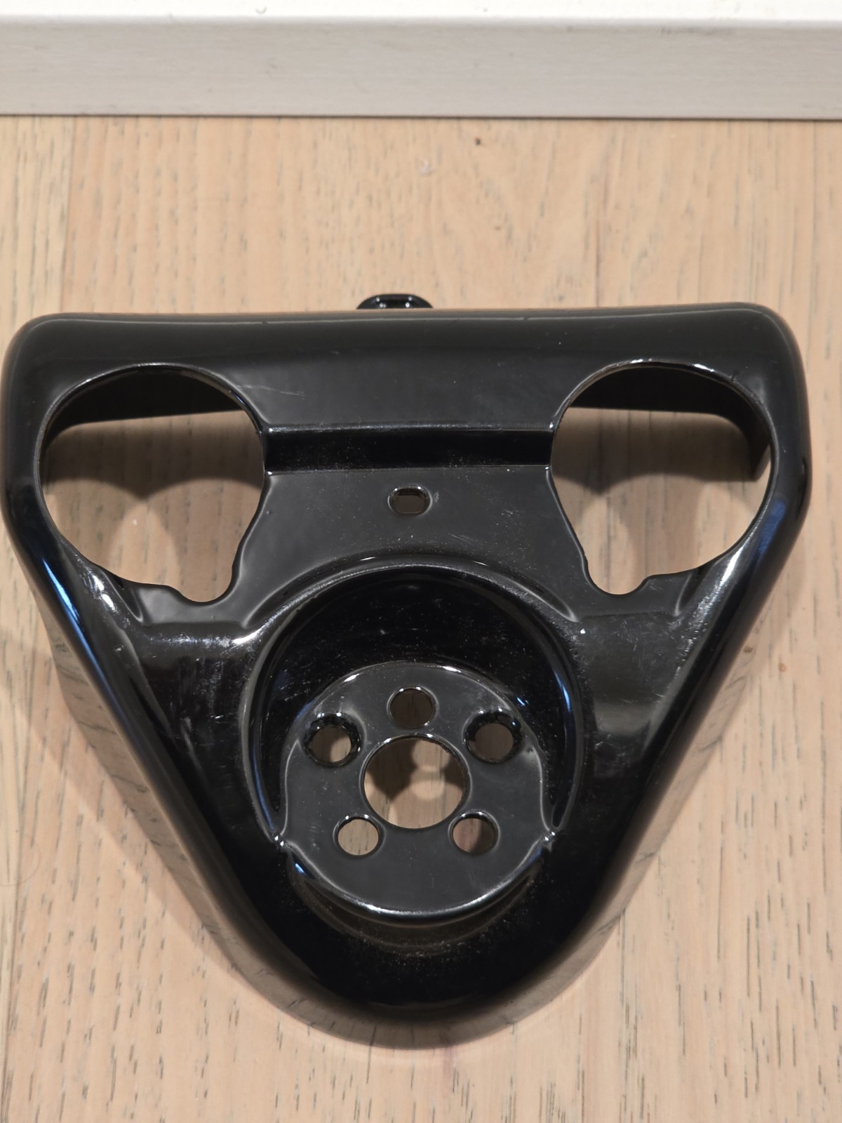 Black Handlebar Riser Cover Harley Road King oem