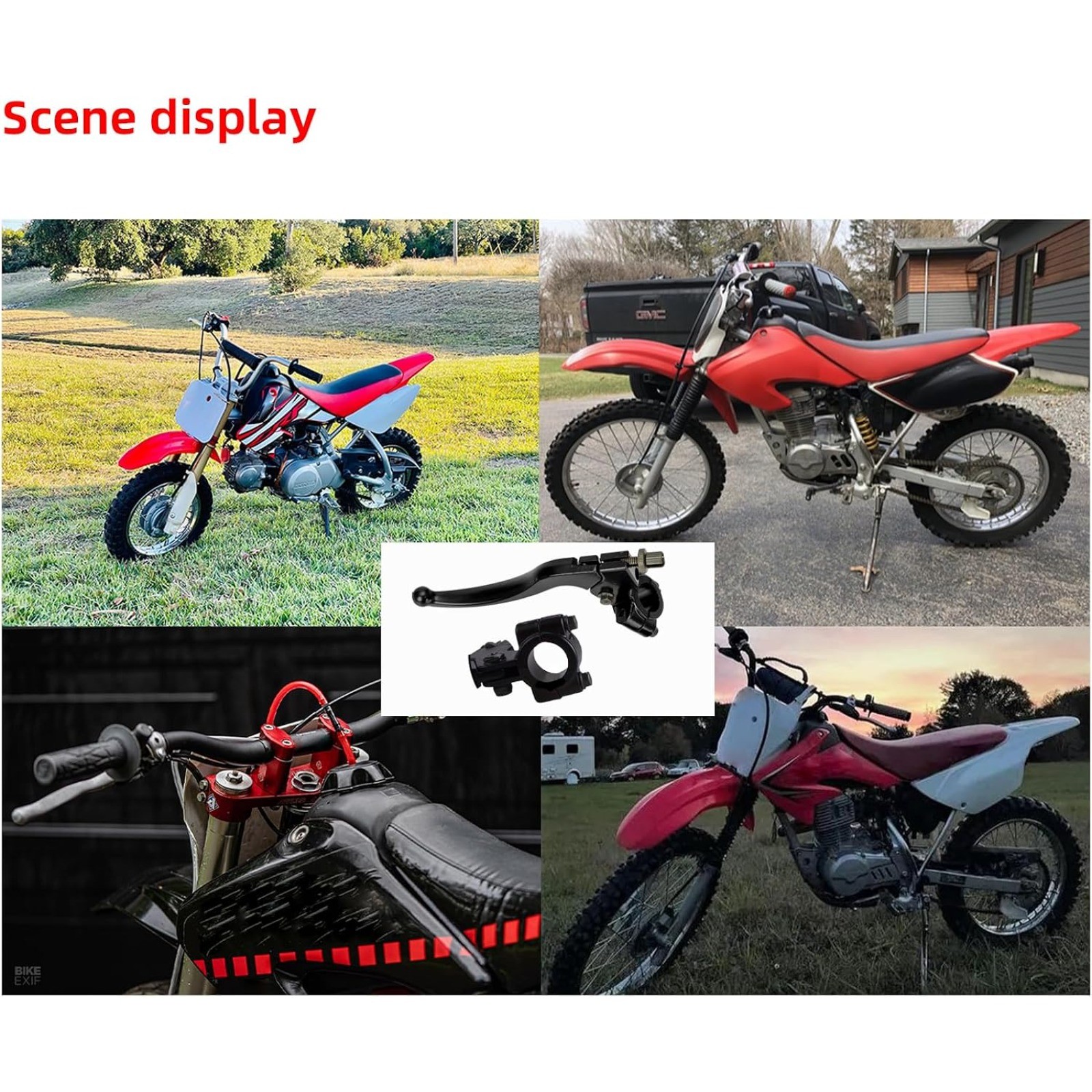 7/8″ 22mm Left Clutch Handle Lever Perch for CRF50/70/80 XR50/80/100 98cc 125cc