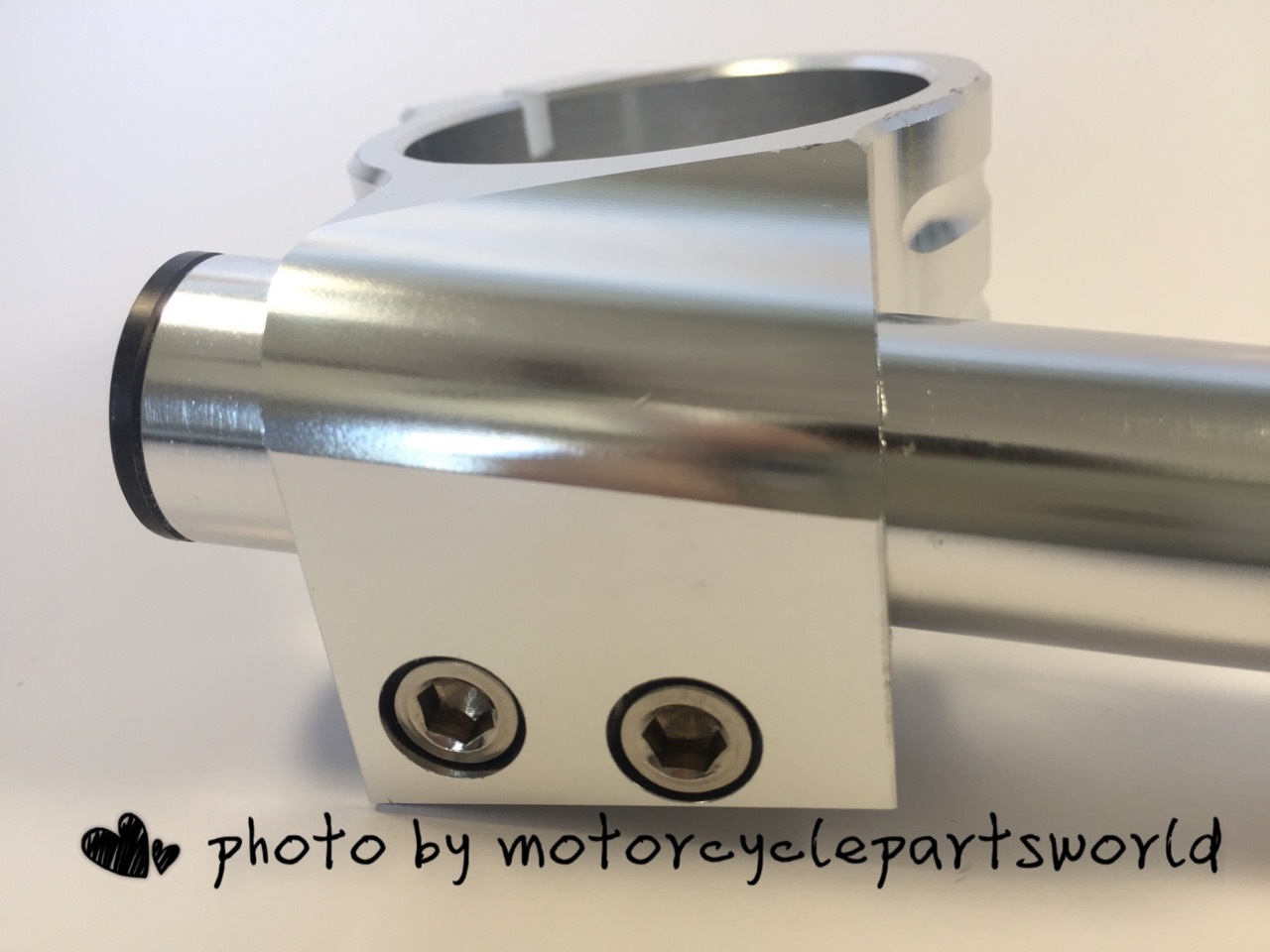 35mm, 7/8″ Tube, CNC Motorcycle Universal Clip On Ons Fork Handle Bar Handlebars