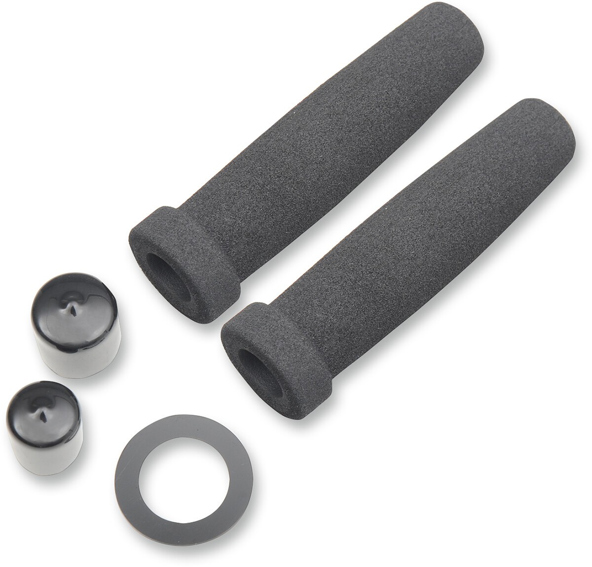 Grab On Comfort Superbike Grips Black Foam 5-3/4″ Universal