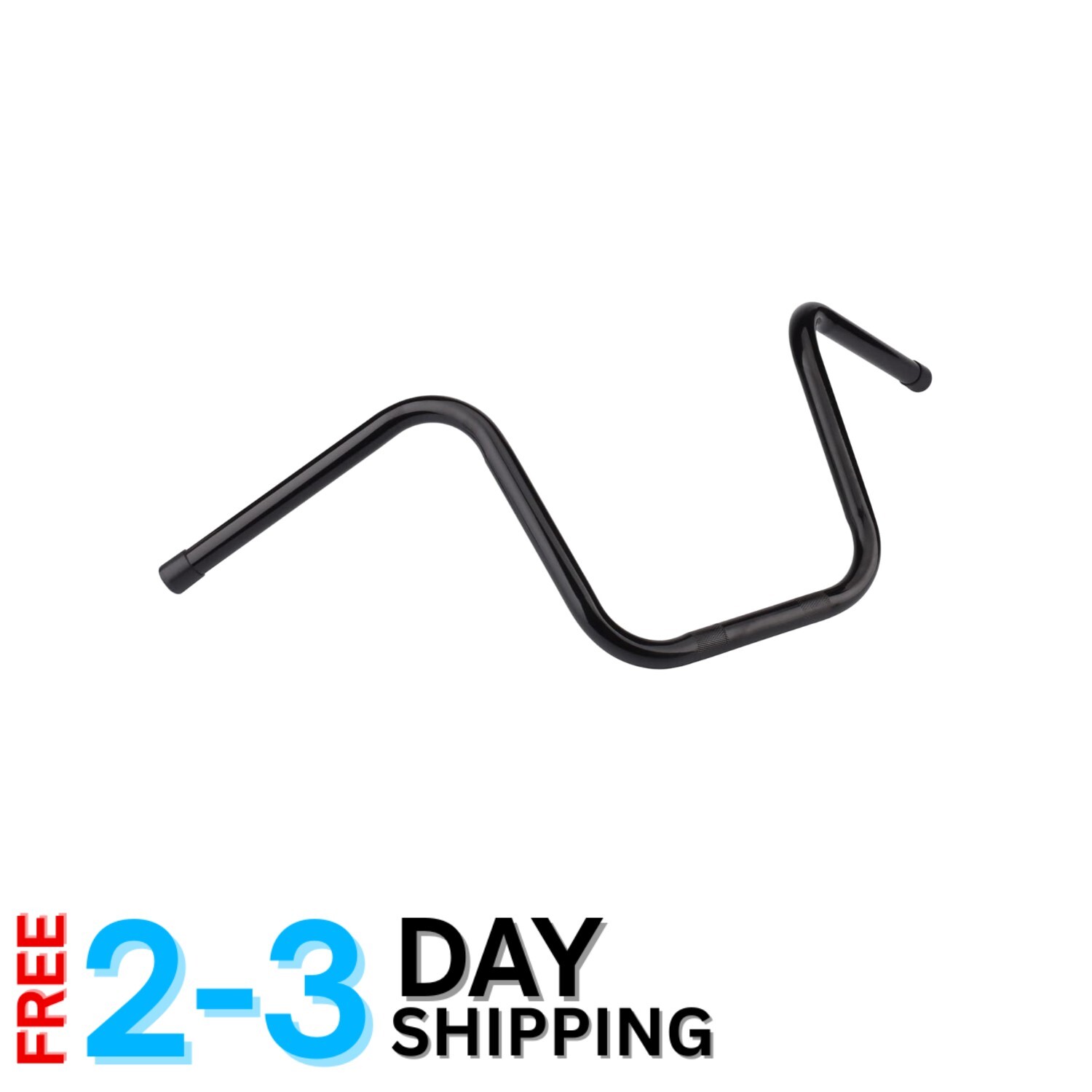 Alloy Steel 7/8” Handlebar Mini Ape Hanger 10” Rise for Choppers & Dyna Bikes