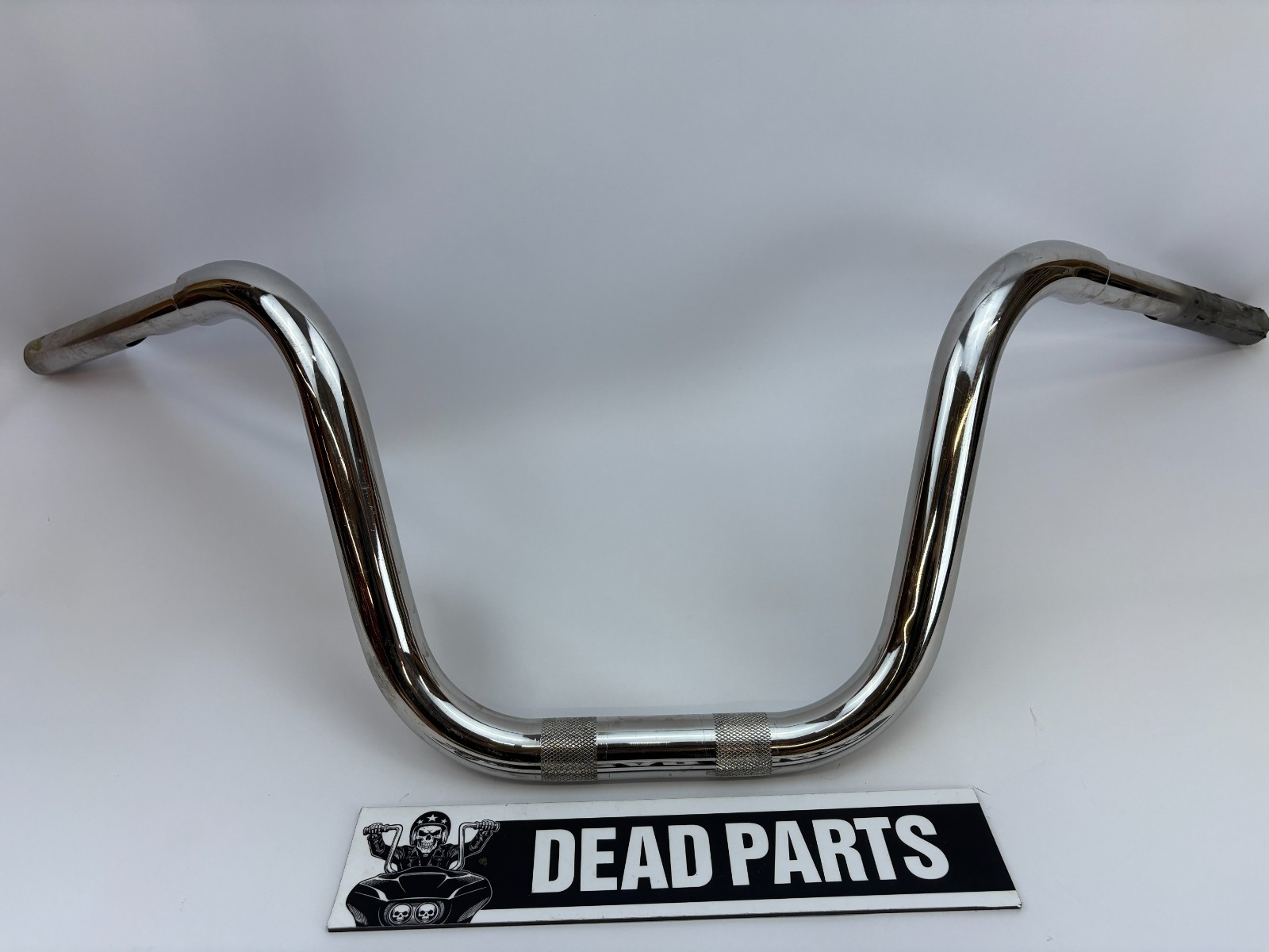 Harley OEM Sportster 1.25″ mini ape hanger handlebars 10″ nice