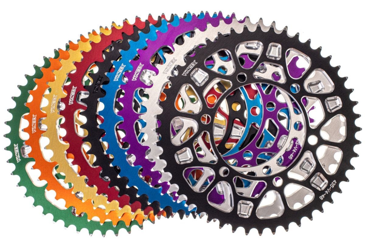 SUZUKI 2017-2025 GSXS1000 VORTEX V4 ULTRA LIGHT ALLOY 525 REAR SPROCKET
