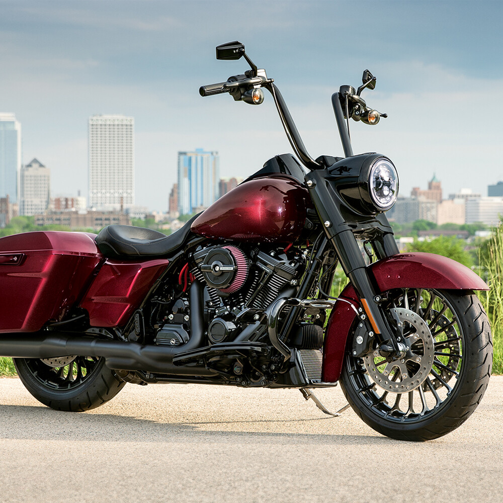 12” 14” 16″ 18” Rise 1-1/4″ Ape Hanger Handlebar Fit For Harley Softail Dyna