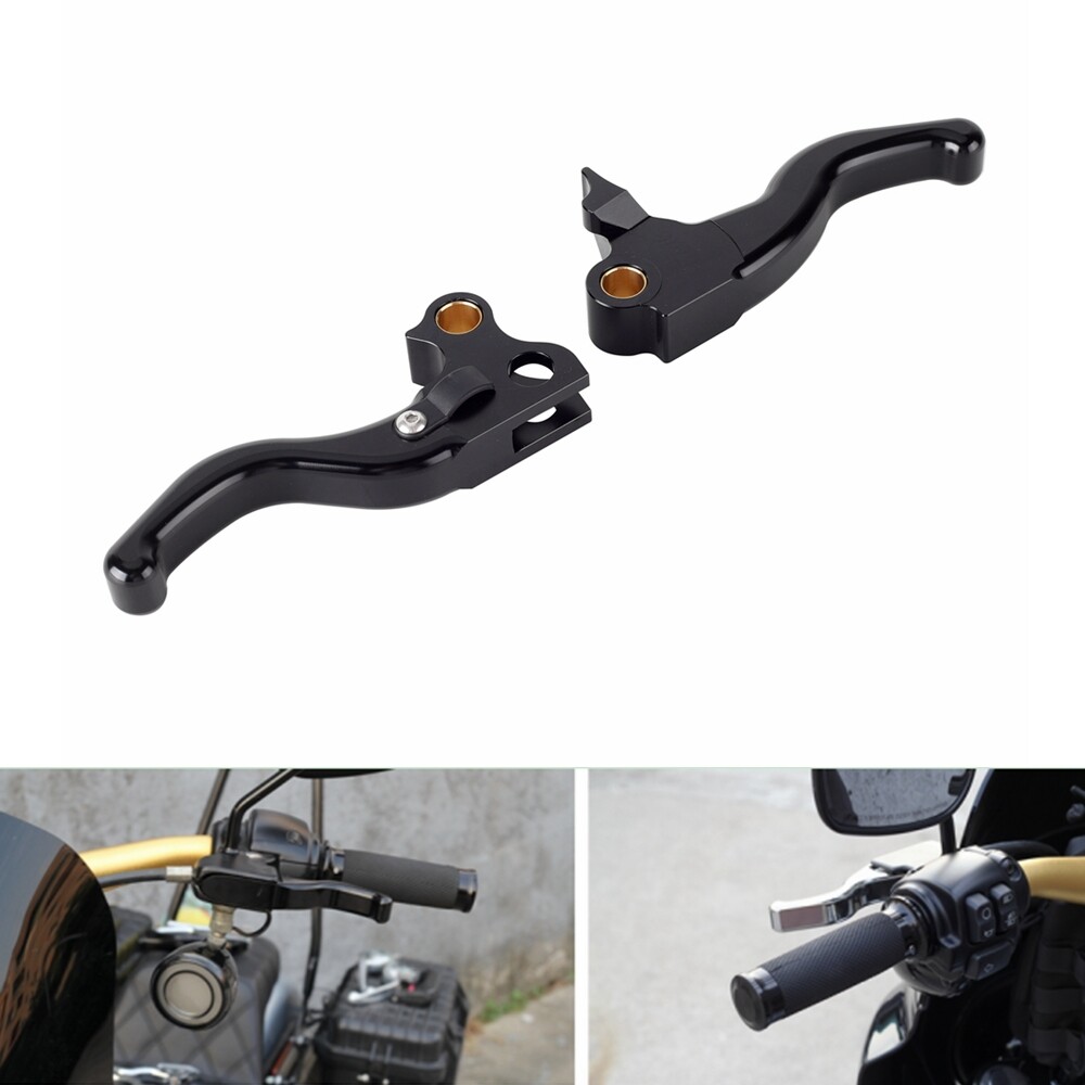 For Harley Dyna FXD Street Bob FXDB Low Rider 1996-2017 Hand Brake Clutch Levers