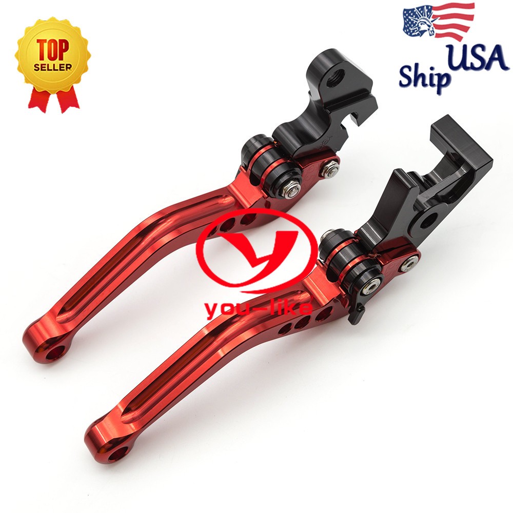 For Honda CNC Red Short Clutch Brake Lever Adjust CBR900RR 1993-1999 CB919 02-07