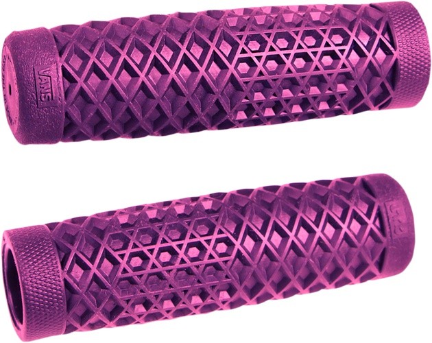 ODI Vans Cult V-Twin Motorcycle Grips Purple 1″ 5″