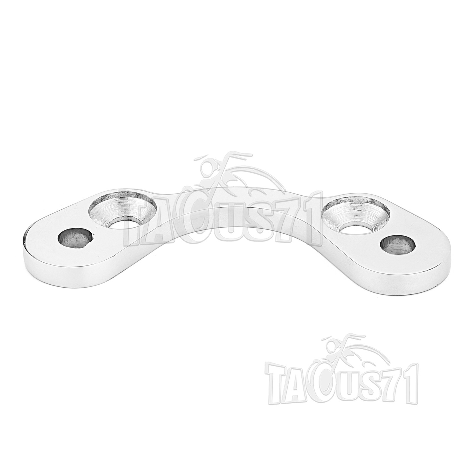 Springer Handlebar Tree Adapter Clamp 3.5″ Wide Riser Fit For Harley DNA Paughco