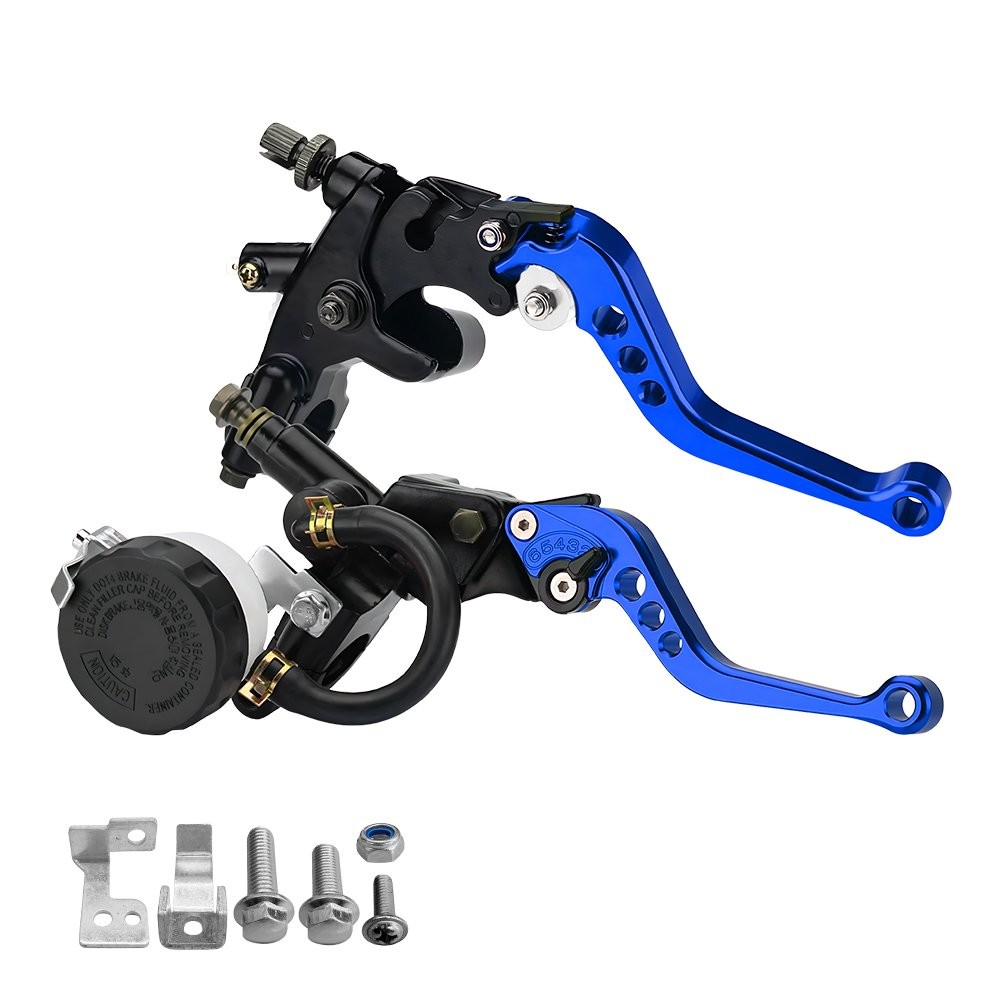 Shorty Clutch & Drum Brake Lever Perch Assembly Yamaha 7/8″22mm Handlebar 5Color