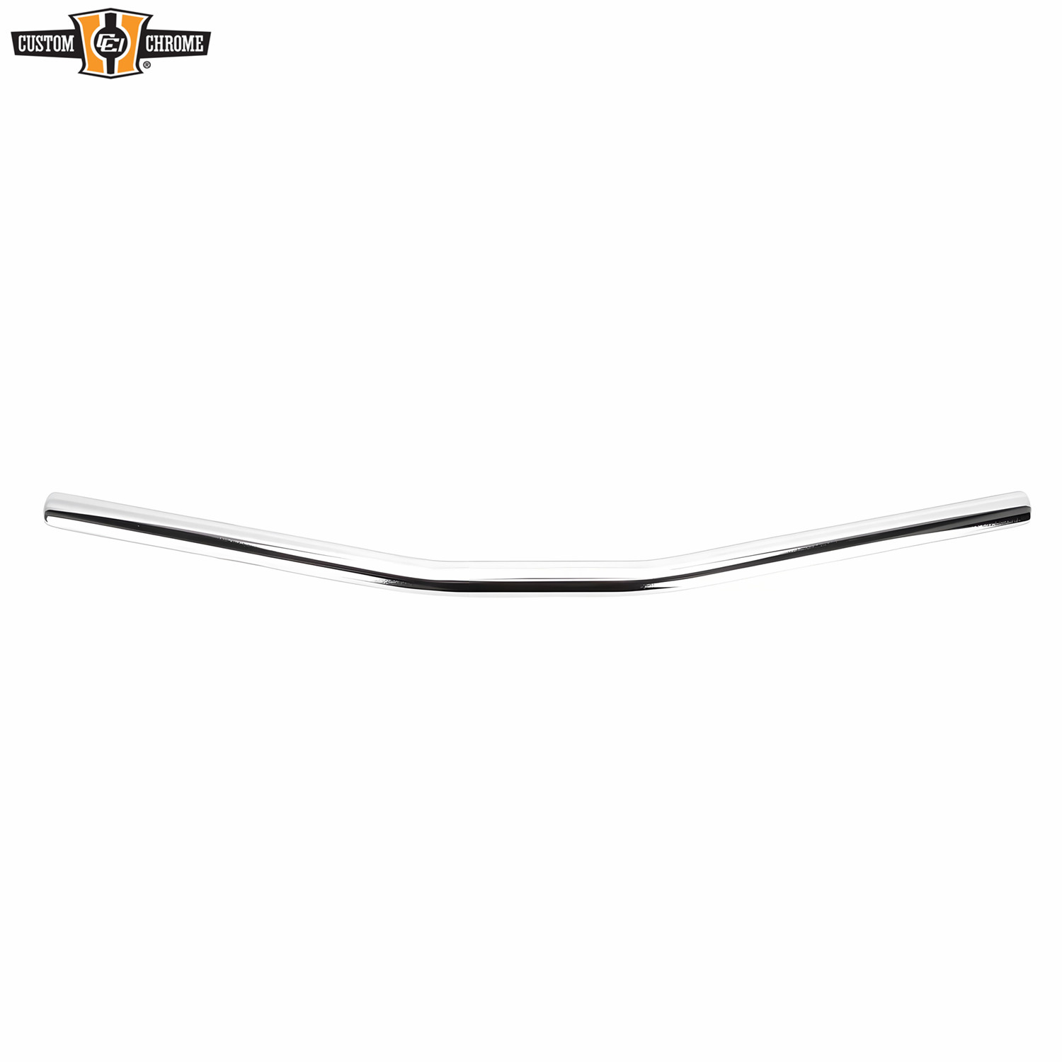 Chrome 1″Drag Handlebar 24.5″ Width 5″ Pullback FitsFor Harley 1982-up