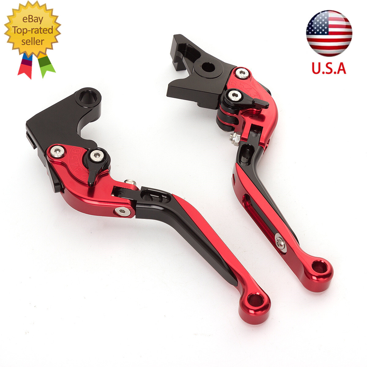 For Honda CBR900RR 1993-1999 1995 CNC Foldable Extend Brake Clutch Levers Grips