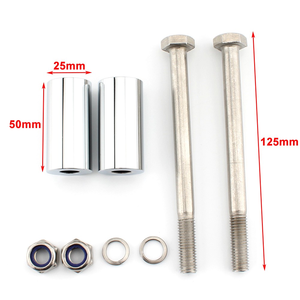 2″ Handlebar Risers Fit Kawasaki Vulcan 800 Vulcan 900 Vulcan 1500 1600 2000