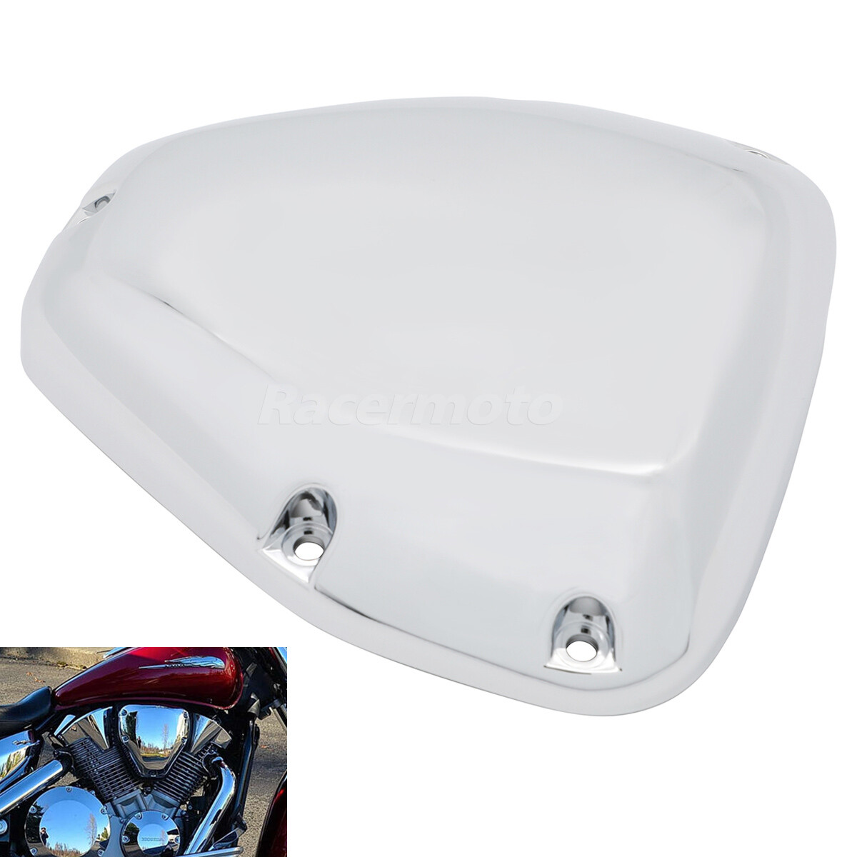 Air Filter Side Intake Cleaner Box Cover For Honda VTX1300 VTX1800 2003-2008