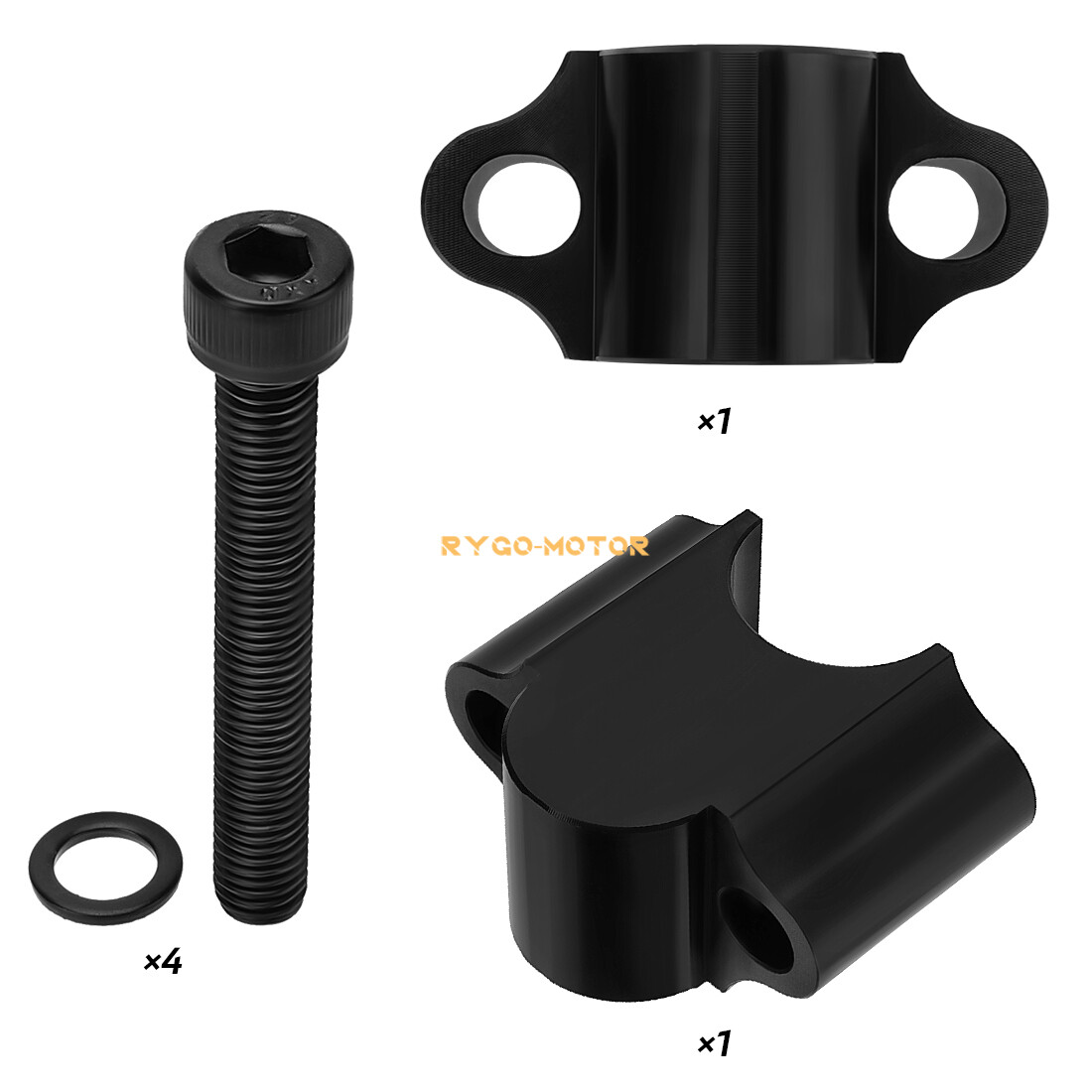 Handlebar Risers 7/8″ Bar 30mm Height For ATV Dirt Bike Motorcycle Honda Suzuki