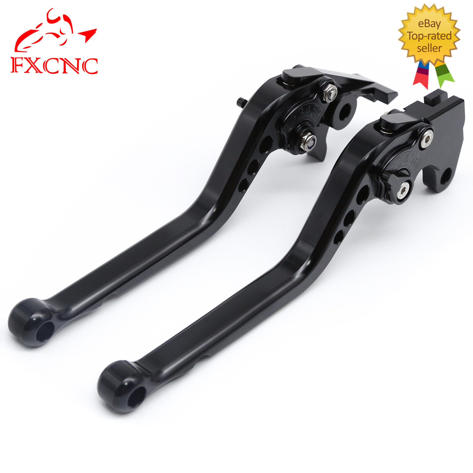 For Honda VTX1300 2003-2008 Magna 750 1994-2003 FXCNC Brake Clutch Levers Long