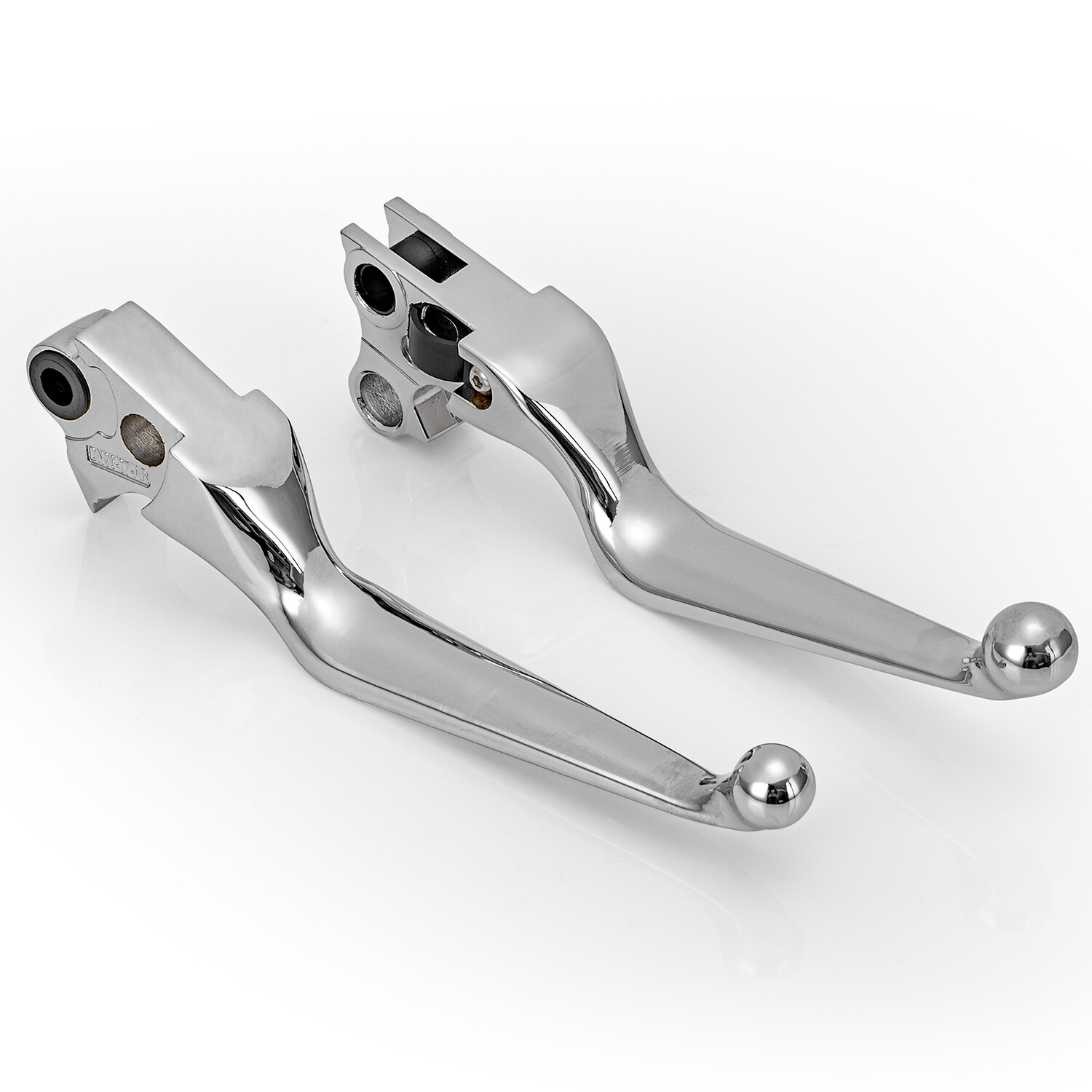 Chrome Clutch Brake Lever Hand Levers Handbrake For Harley Softail 1996-2012
