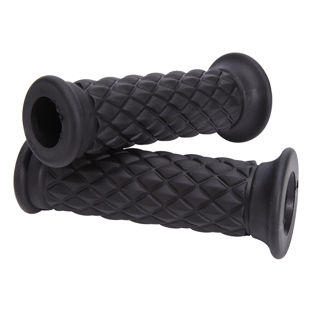 Motorcycle 7/8″ Hand Grips Handle Bar Rubber Gel For Cafe Racer Dirt Bike ATV US